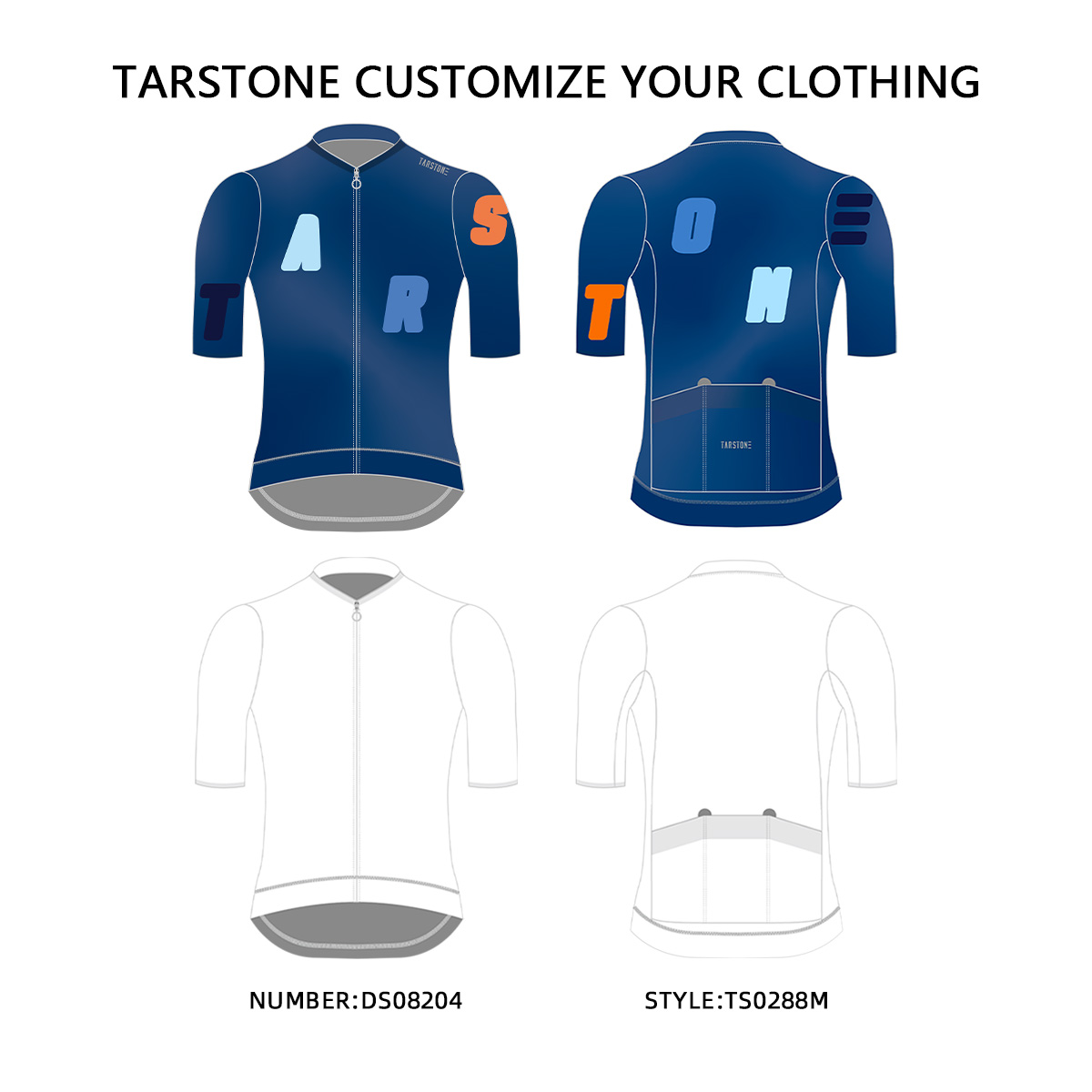 men's wool cycling jersey